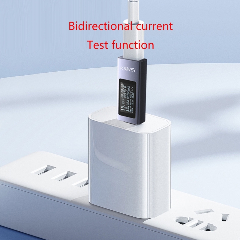 Usb Ammeter Tester - KOWSI USB C Meter Voltage Current