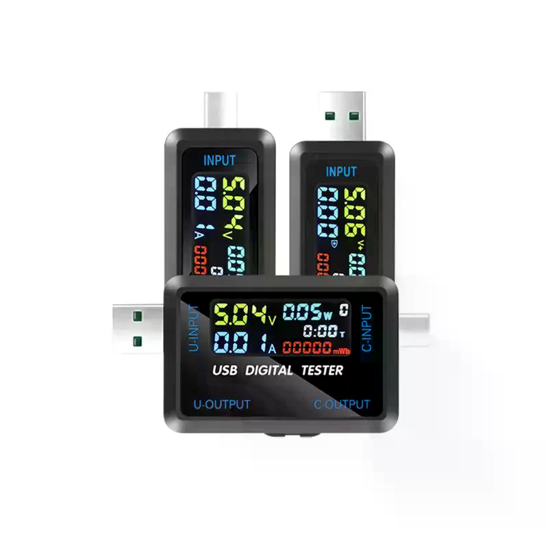 Usb Ammeter Tester - 10 In 1 USB Type C