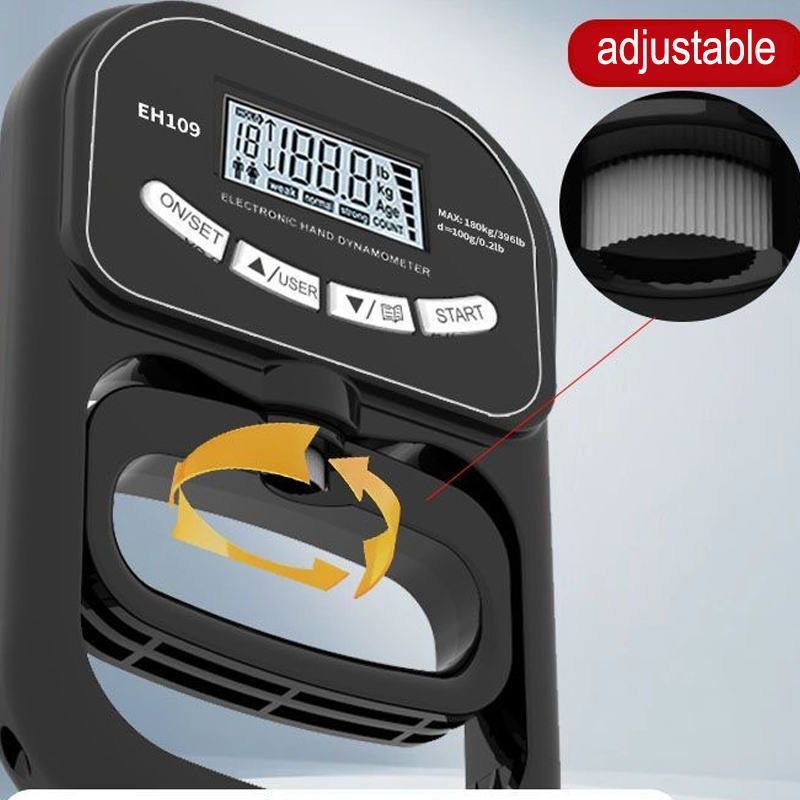 Grip Strength Tester 265Lbs/12 - Usb Ammeter Tester 评论和价格