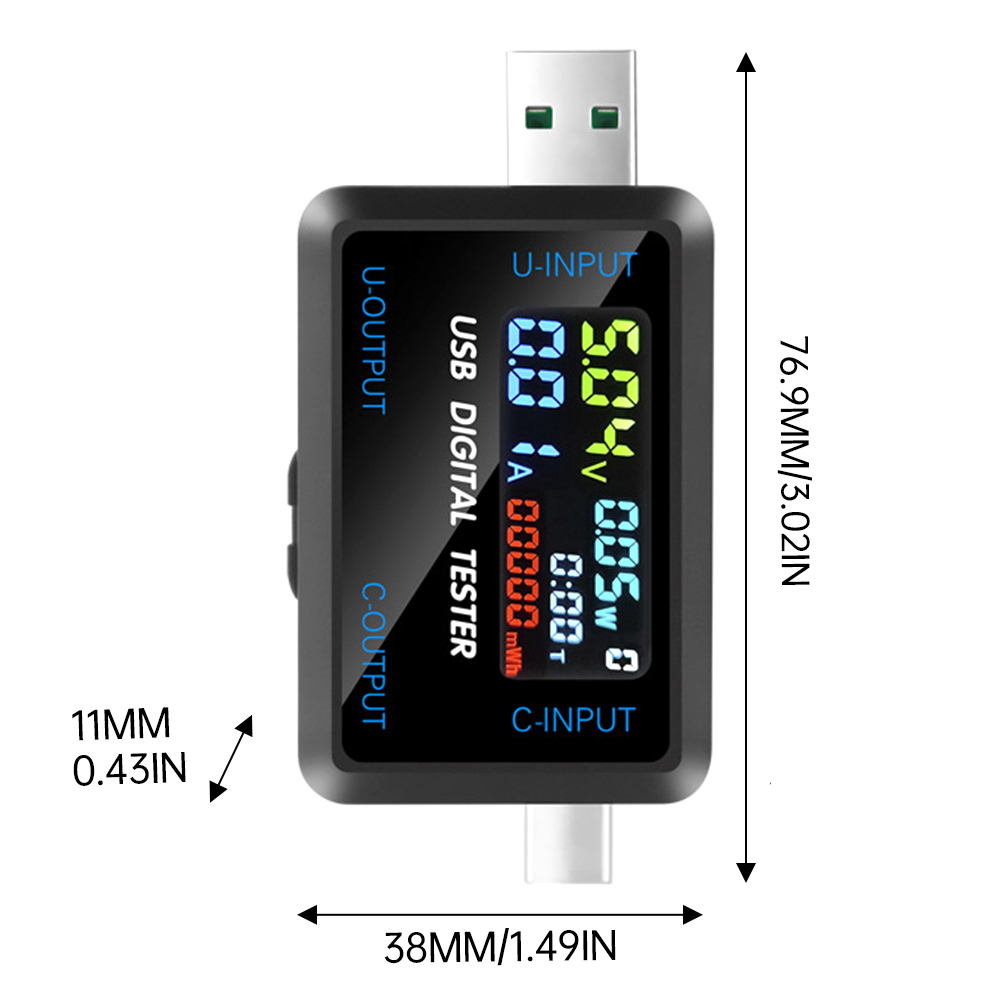USB Tester 10 in 1 DC Digital  - Usb Ammeter Tester 评论和价格