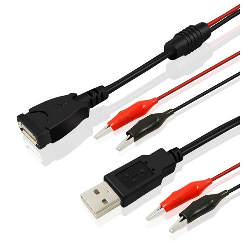 A01E-2Pcs USB Alligator Clips  - Usb Ammeter Tester 评论和价格