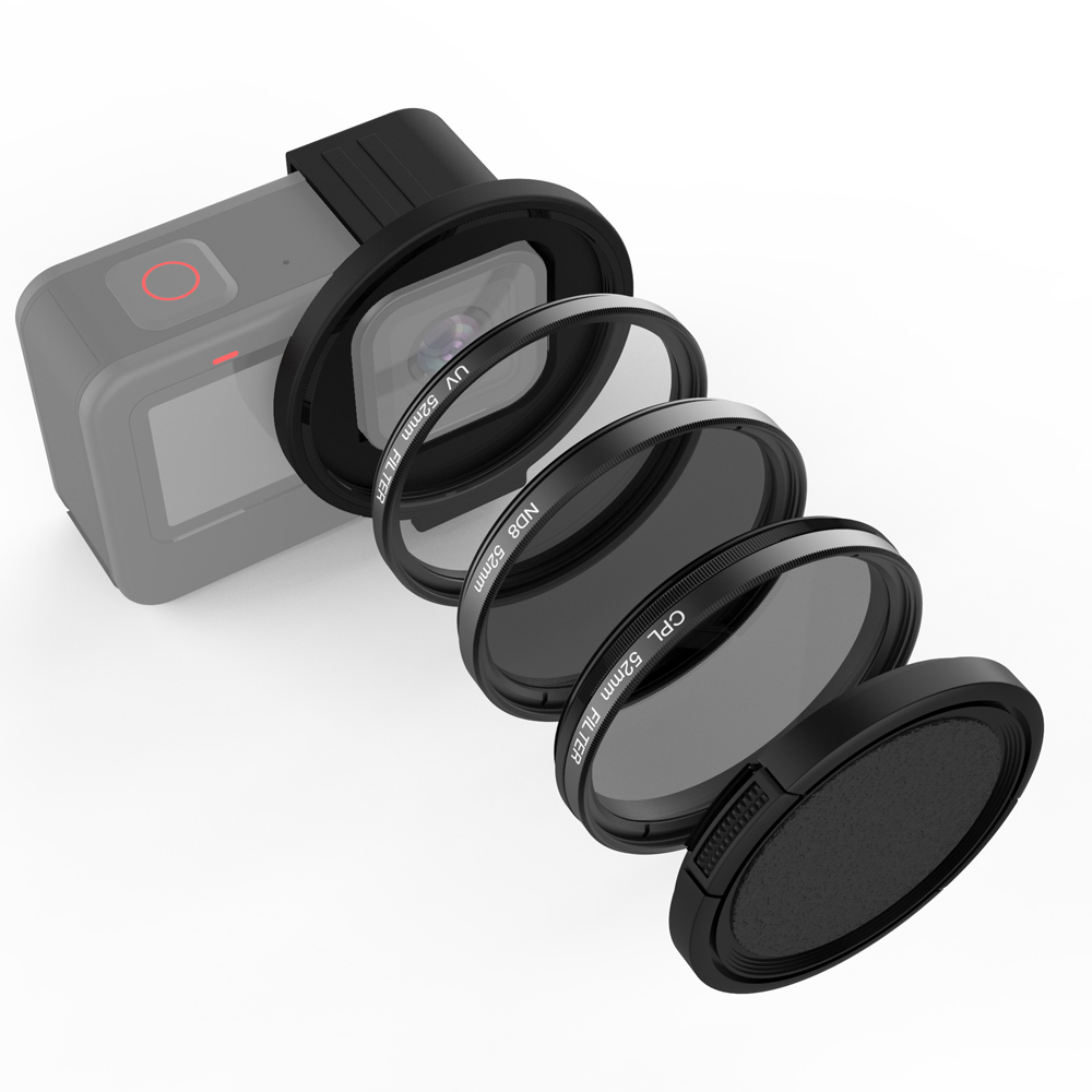 52mm Filter Adapter Ring Prote - Gopro Action Camera Hero 12 Black 评论和价格