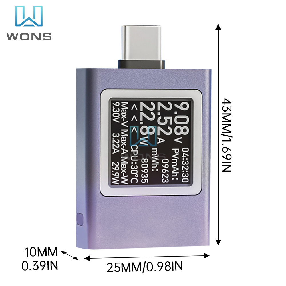 DC 4.5-50V 0-12A Multi-functio - Usb Ammeter Tester 评论和价格