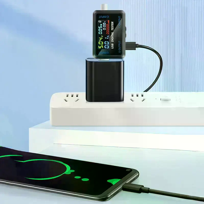 10 In 1 USB Type C Voltmeter A - Usb Ammeter Tester 评论和价格