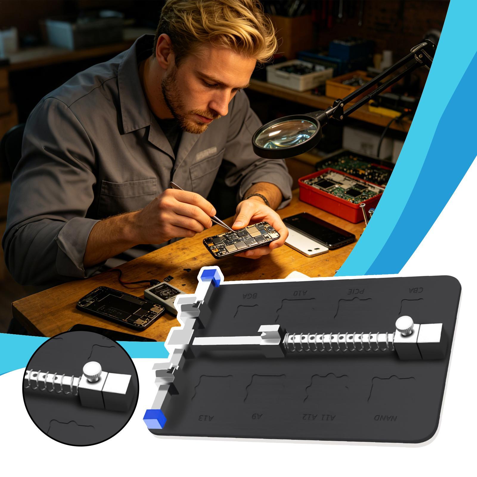PCB Board Holder Adjustable Mo - Electronics Repair For Beginners 评论和价格