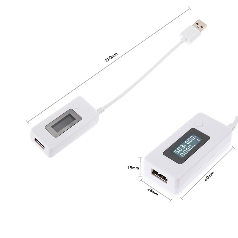 LCD Screen Mini Creative Phone - Usb Ammeter Tester 评论和价格