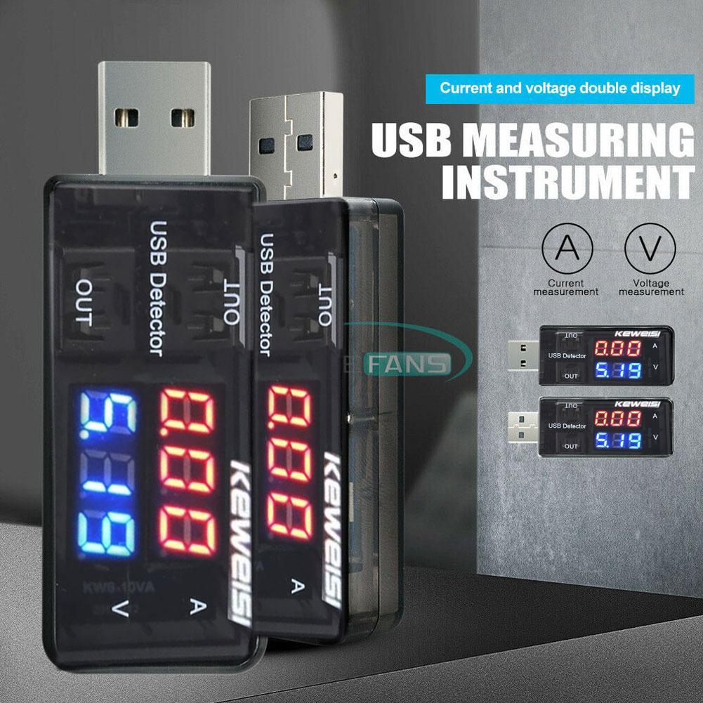Dual Digital USB Current Volta - Usb Ammeter Tester 评论和价格